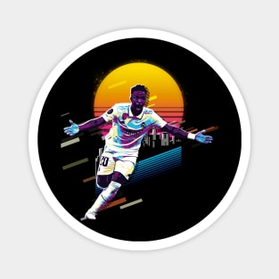 Vinicius Jr Football Player Magnet